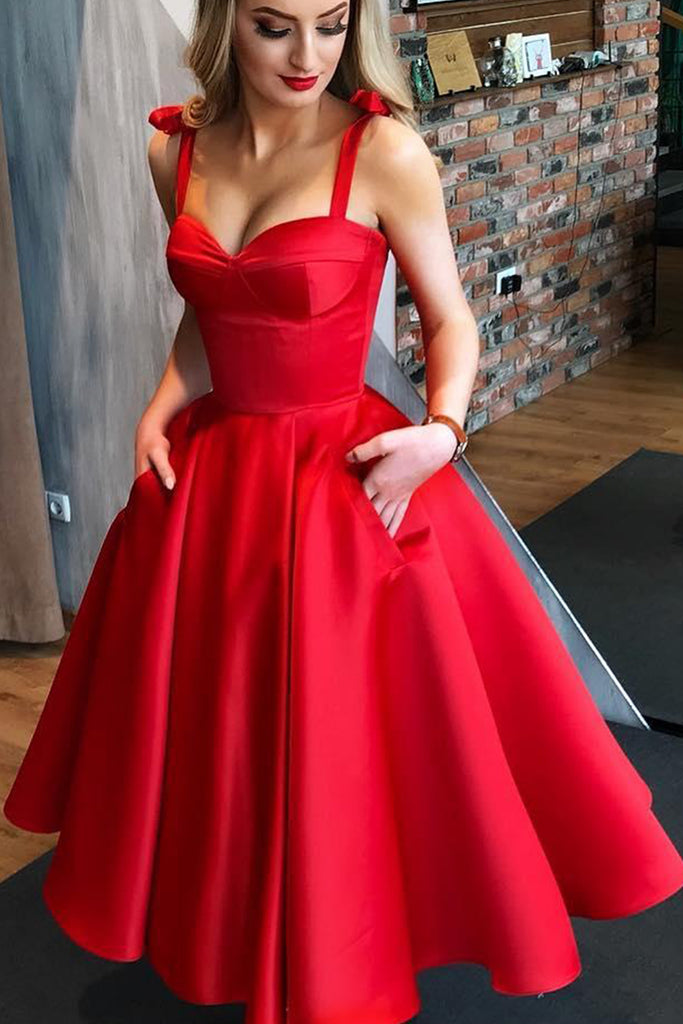 formal red dresses